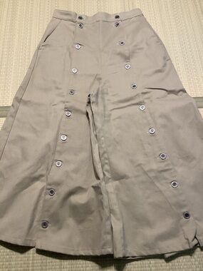 Vintage Scully Brushed Twill Convertible Riding Skirt
